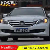 KOWELL auto styling für VLAND scheinwerfer für Honda Accord 2014-2015 led-scheinwerfer für Accord. Gen Bi-Xenon objektiv stecker und spielen