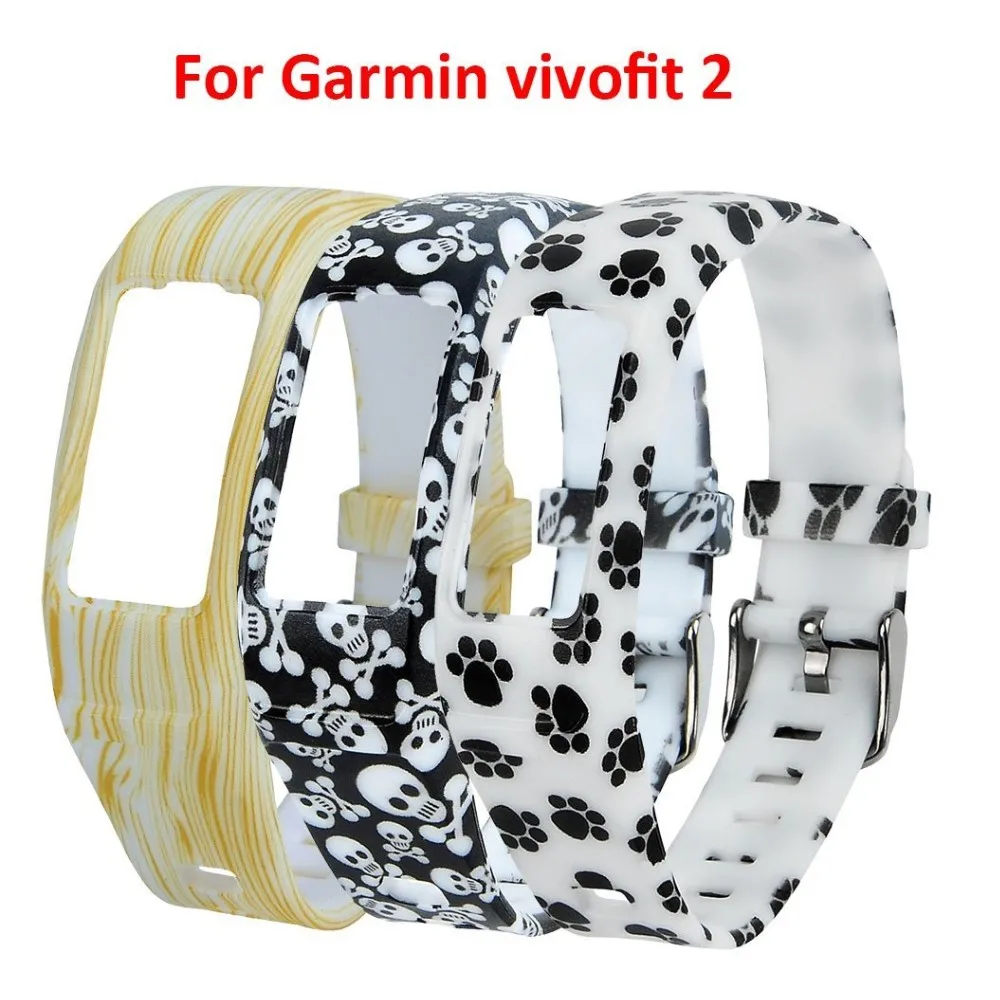 JM2GJHS) 7 шт./лот PY-0I20 мягкий силиконовый сменный Браслет для Garmin Vivofit 2, Garmin Vivofit 2 фитнес-браслет