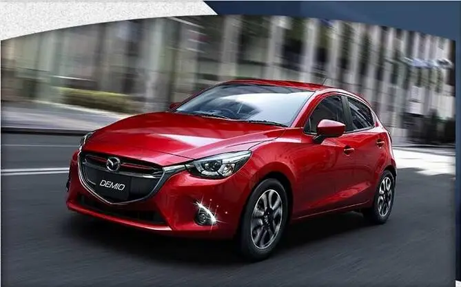 Автомобильный светильник на бампер для mazda 2, Мазда 2, Дневной светильник светодиодный, 2011~ /~ DRL противотуманный для Мазда 2 противотуманный светильник, демио бампер светильник