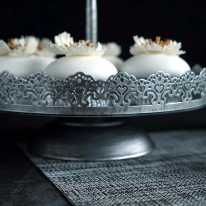 Sweetgo Cupcake Stand винтажные серебряные инструменты для украшения торта жаропрочная посуда для десерта кухня и бар