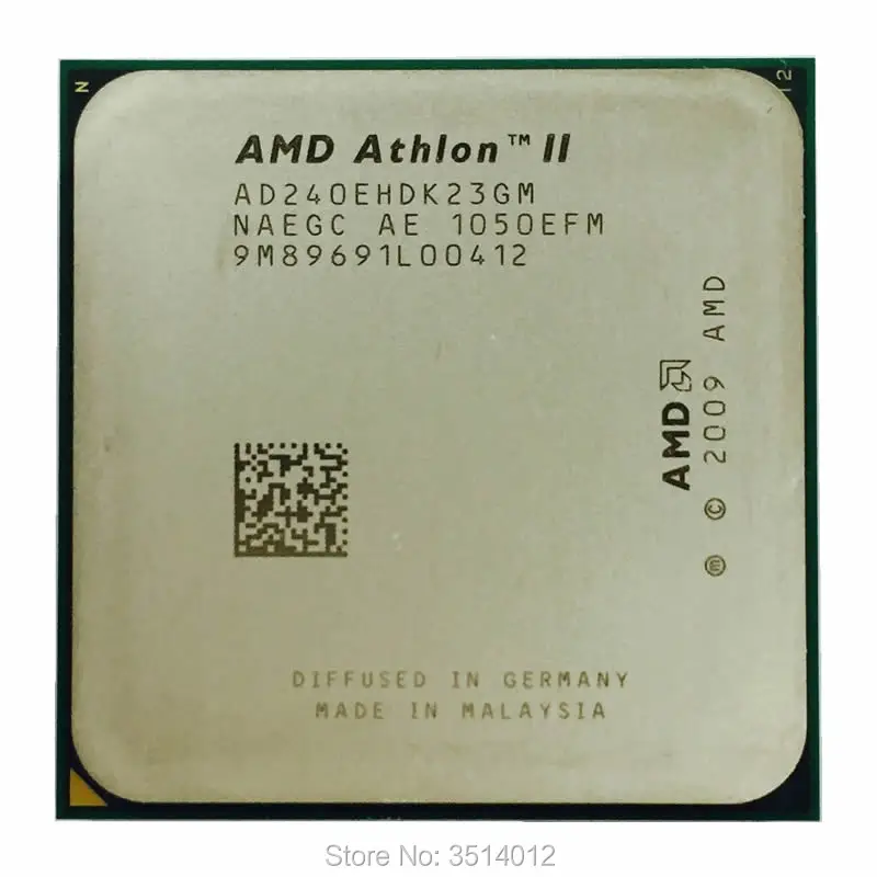 Двухъядерный процессор AMD Athlon II X2 240E 2 8G AD240EHDK23GQ / AD240EHDK23GM разъем AM3 | Компьютеры и