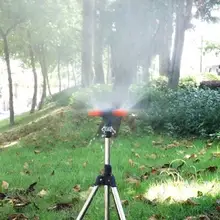 1 шт. 1/2 ''регулируемый пластиковый тридент вращающийся пульверизатор для Садоводство Оросительная Система оросительное устройство