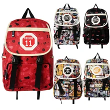 Аниме Kuroko No Basuke/Наруто/one piece/Токийский Гуль Кен канеки сумка на плечо студенческий ноутбук школьный рюкзак