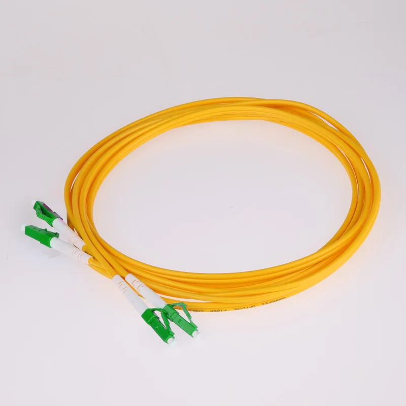Волоконно оптический патч корд один режим SM 2 ядра Дуплексный LC/APC 9/125 ftth catv 3 5 10 15 20