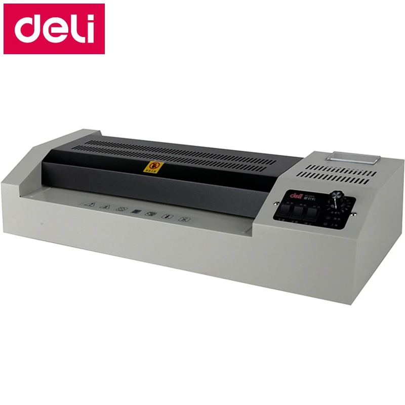 Deli Laminador Frio Quente 220vac a3 Tamanho Foto Documentos Temprature Adjust320mm 660 mm - Min Metal Habitação 3895 & 10 China laminator a3 Suppliers