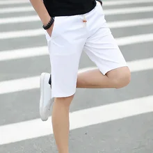 Новые мужские Шорты хлопковые Модные дышащие летние мужские пляжные шорты Повседневные Удобные крутые шорты больших размеров