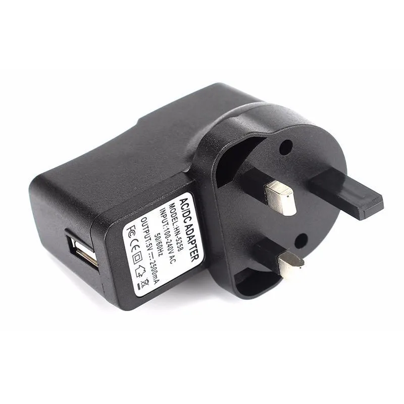 5 V 2.5A Европа США Великобритания Австралия вилка Micro USB зарядное устройство