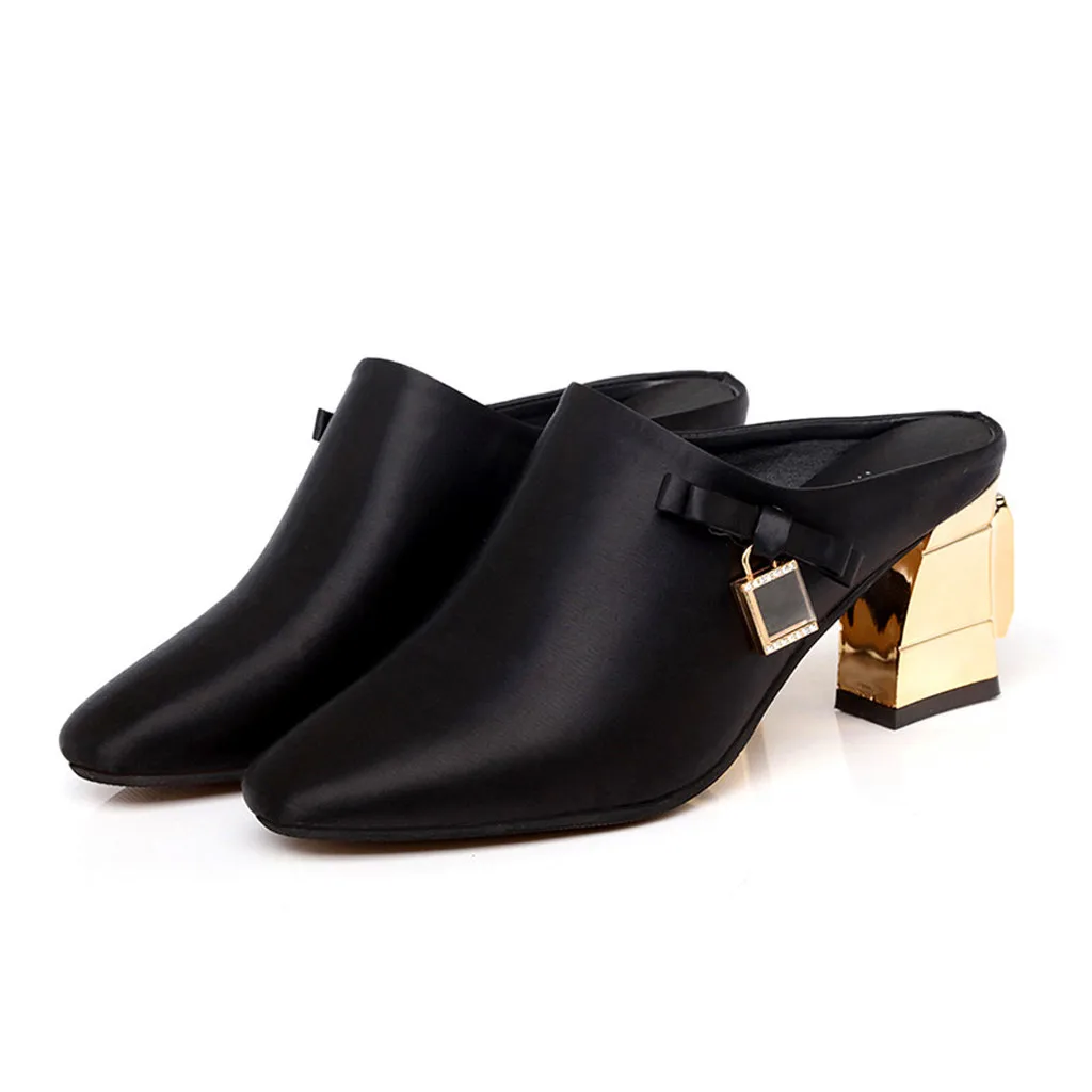 SAGACE/обувь женские босоножки на высоком каблуке модные Нескользящие тонкие туфли