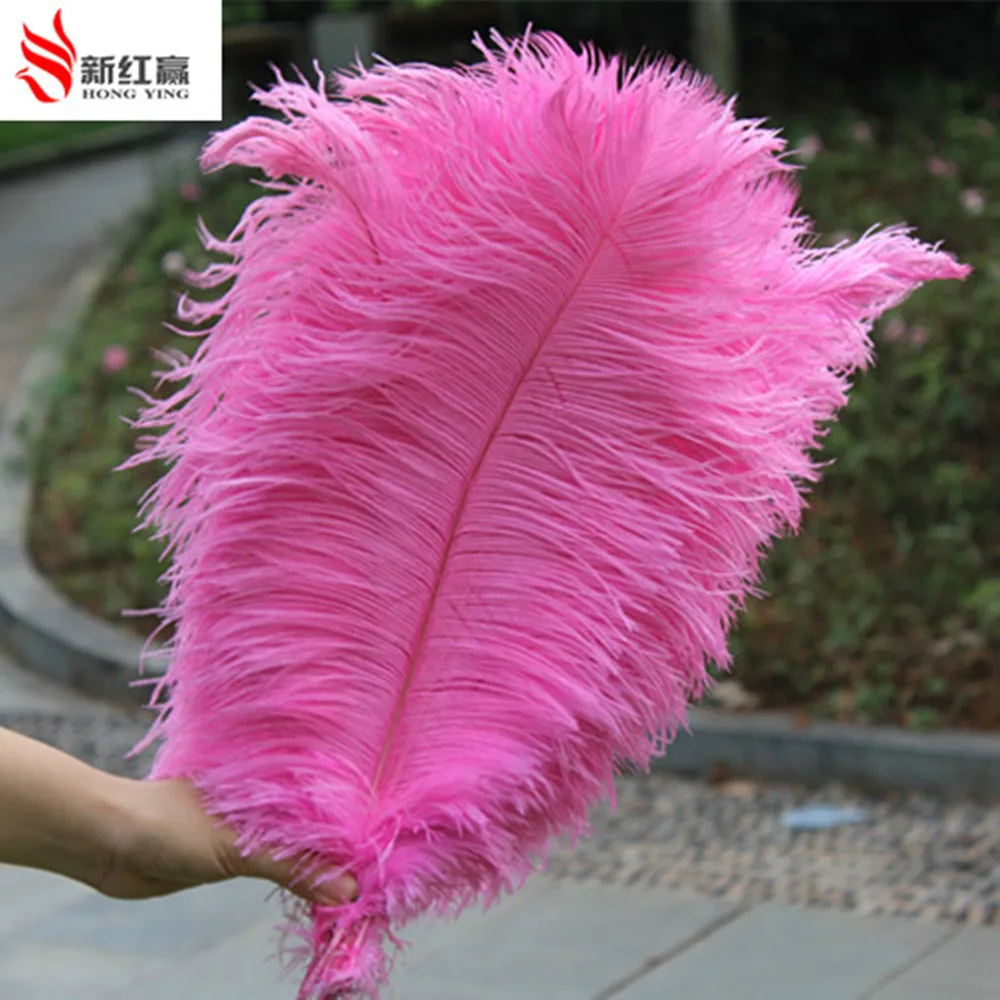 Buy 50pcs/lot 35 40cm/14 16 inches pink ostrich
