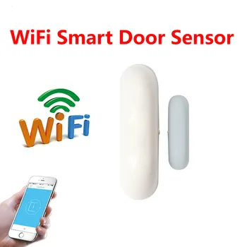 

Auto detect door windows open close status APP control smart wifi door windows detector sensor smart home security sensor