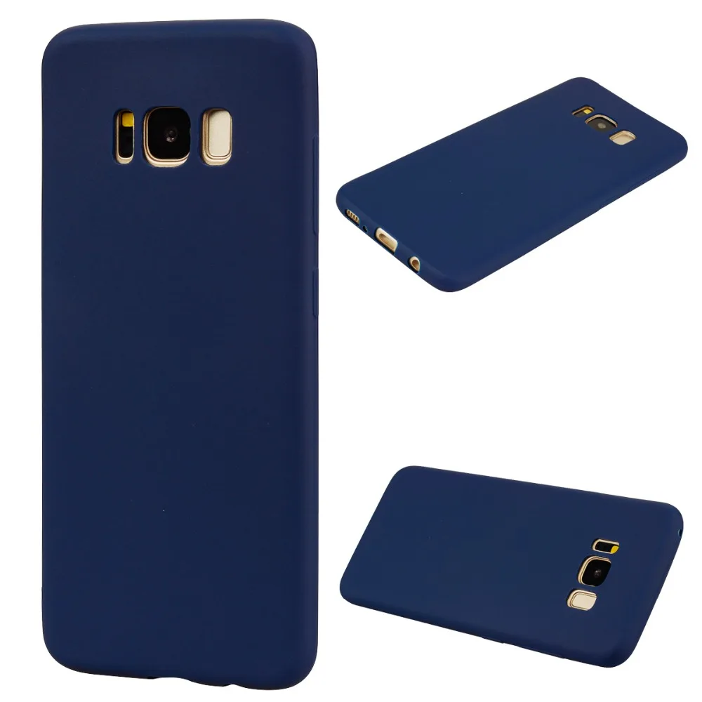 Чехлы ярких цветов для Samsung Galaxy S8 Plus чехол G955FD A6 A8 J4 J6 2018 S9 Note 8 9 funda Etui | Мобильные