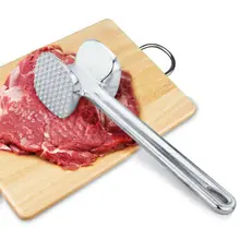 48 лезвий иглы для мяса Биф стейк тендерайзер молоток нож Инструменты для приготовления пищи из нержавеющей стали двухсторонний молоток для мяса