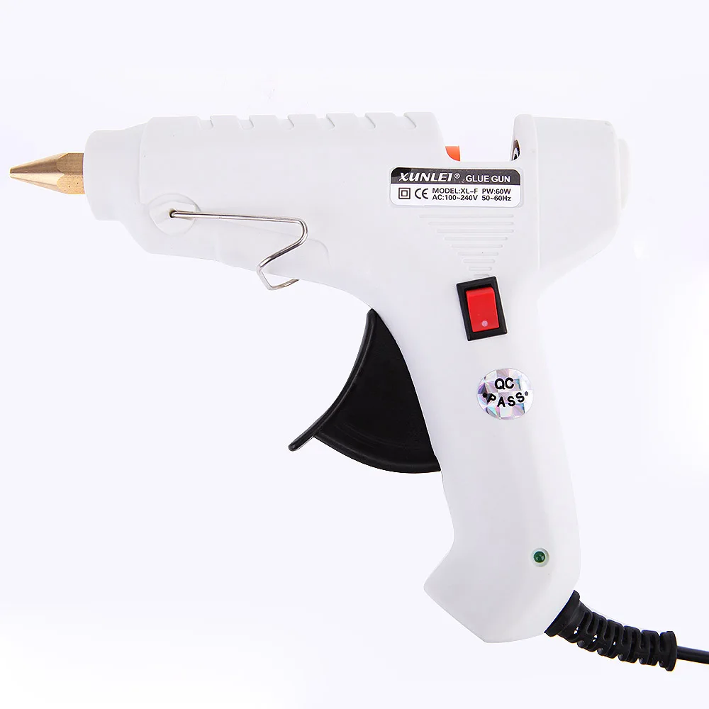 60w 110 240V Lightweight XL F60 High Temp Heater Glue Gun 60W Handy Professional with Switch