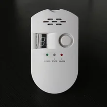 AC110V~220VPowered Gas Alarm lpg Gas detector  LPG Gas Alarm    European power line with Led  concentration  display