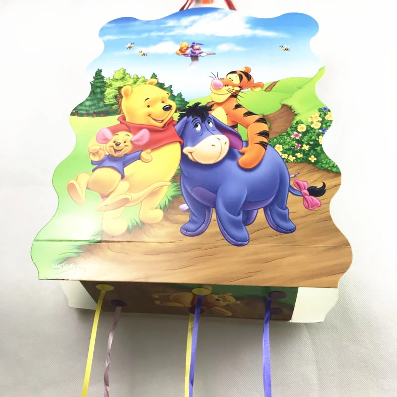 1 Juego De Pinata Plegable Winnie The Pooh Juego Divertido Decoracion De Fiesta De Cumpleanos Winnie The Pooh Decoraciones Diy De Fiestas Aliexpress