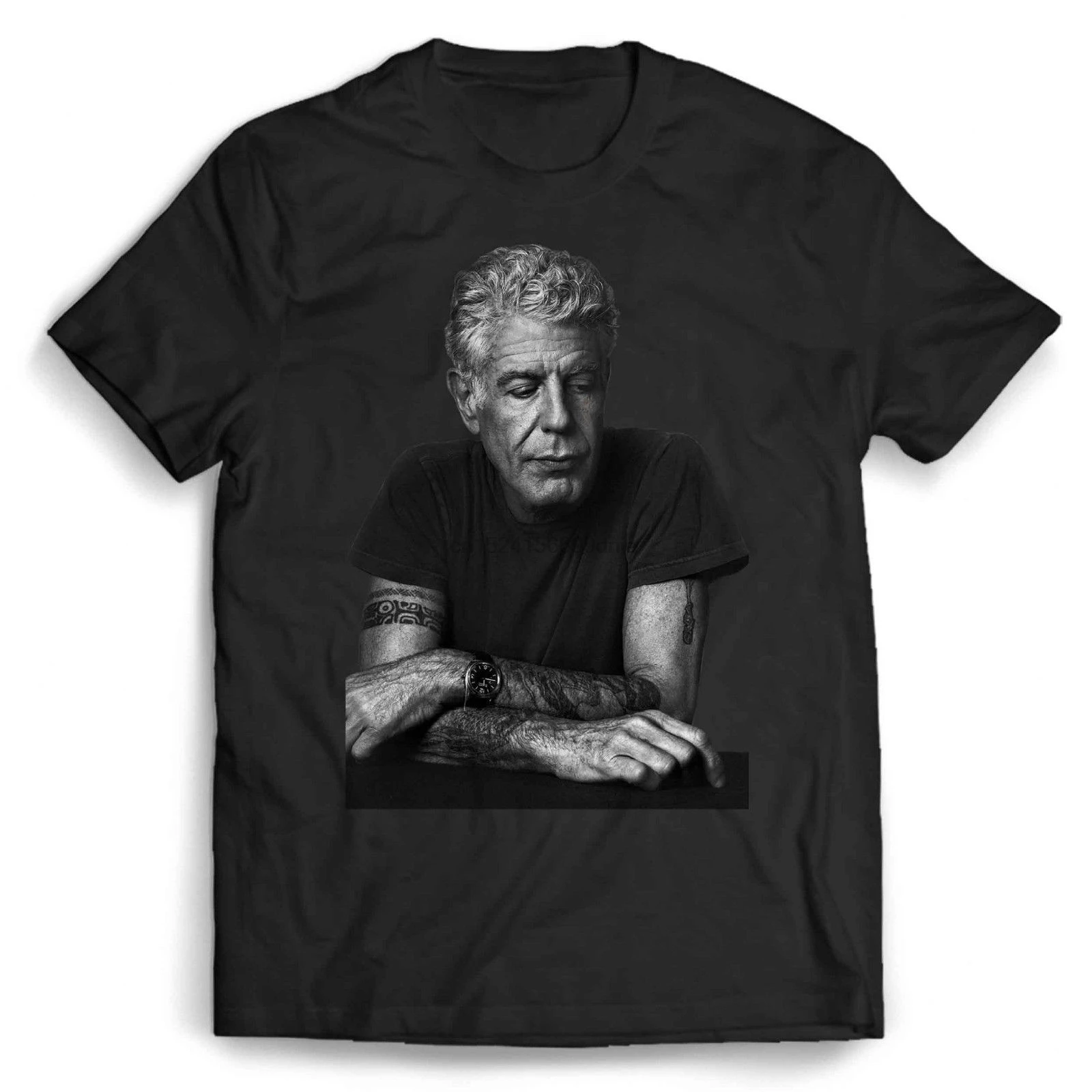 Anthony Bourdain Mans T Shirt-in T-Shirts from Men's Clothing on