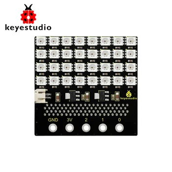 

Keyestudio SK6812 4X8 32 Bit LED Dot Matrix Shield For Micro Bit