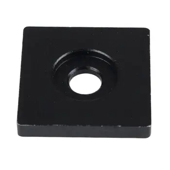 

Black Square End Cap Backplane Aluminum Block Sheet Base Plate for V-Slot Openbuilds 3D Printer Parts Accessories