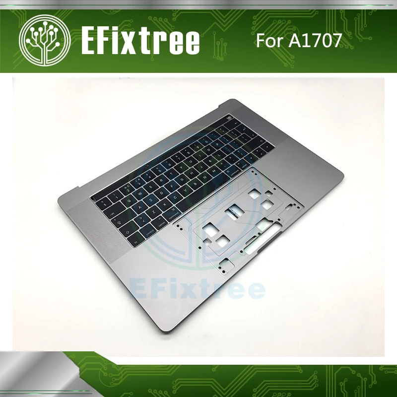 A1707 Topcase C Case Top Case With Keyboard UK Layout For Macbook pro 15'' A1707 topcase Space Grey Gray EMC 3162 3072