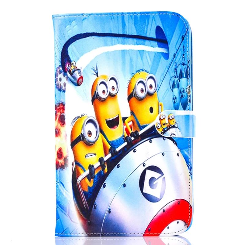 Чехол для Samsung Galaxy Tab 4 7 0 SM T230 T231 T235 с рисунком милых миньонов чехол планшета