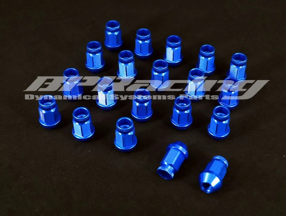 20pcs JDM M12 x 1.25 Racing Lug Wheel Nuts Screw For Honda Ford Toyota