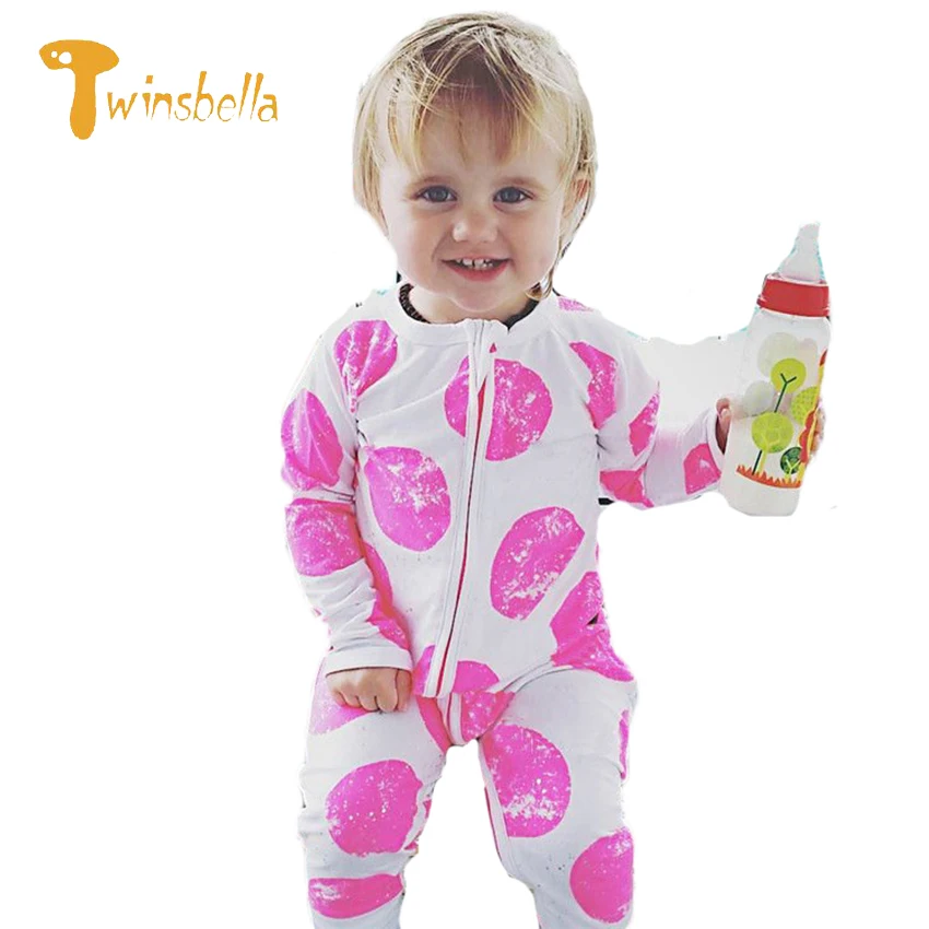 TWINSBELLA Unisex Baby Romper Clothes Winter Cute Bear Animal Overalls for Newborns Girls Fleece Jumpsuit Inverno Onesie
