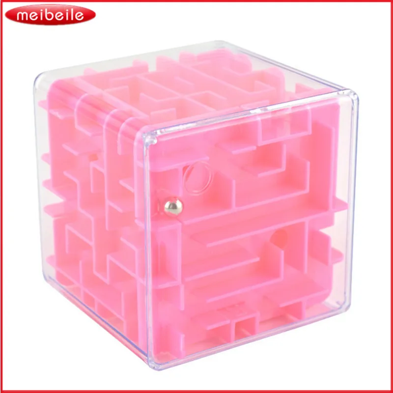 

3D Maze Magic Cube Puzzle Speed Cube Labyrinth Rolling Ball Toys Puzzle Game Cubos Magicos Educational Intelligence Kid Toy