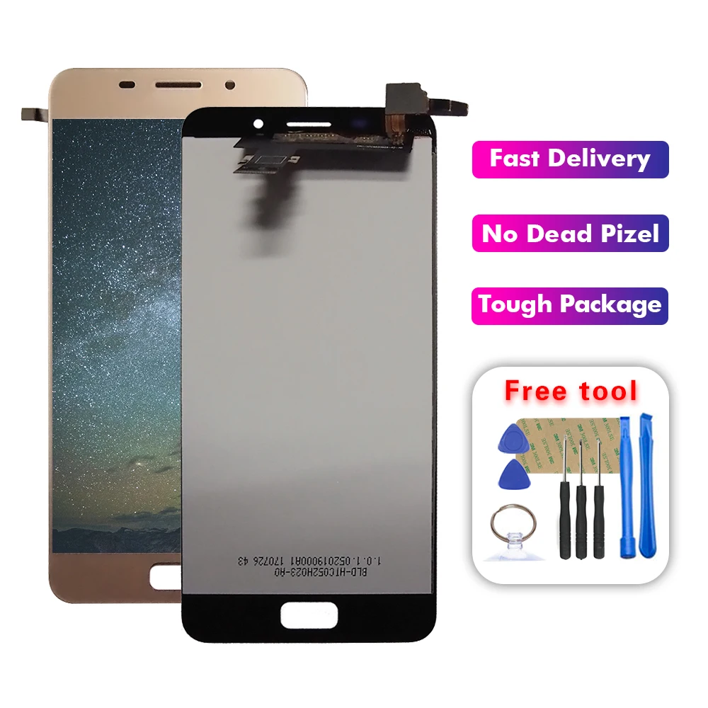 Goede Voor asus zenfone 3s max ZC521TL X00GD Lcd Touch Screen Digitizer Glas Montage Voor asus Peg asus ZC 521TL display