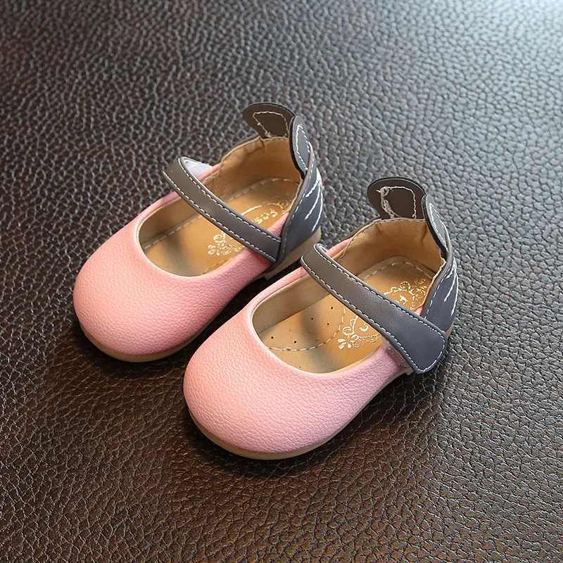 New Baby Girls Flats Fashion Cartoon Animal Cat Model Toddler Girls