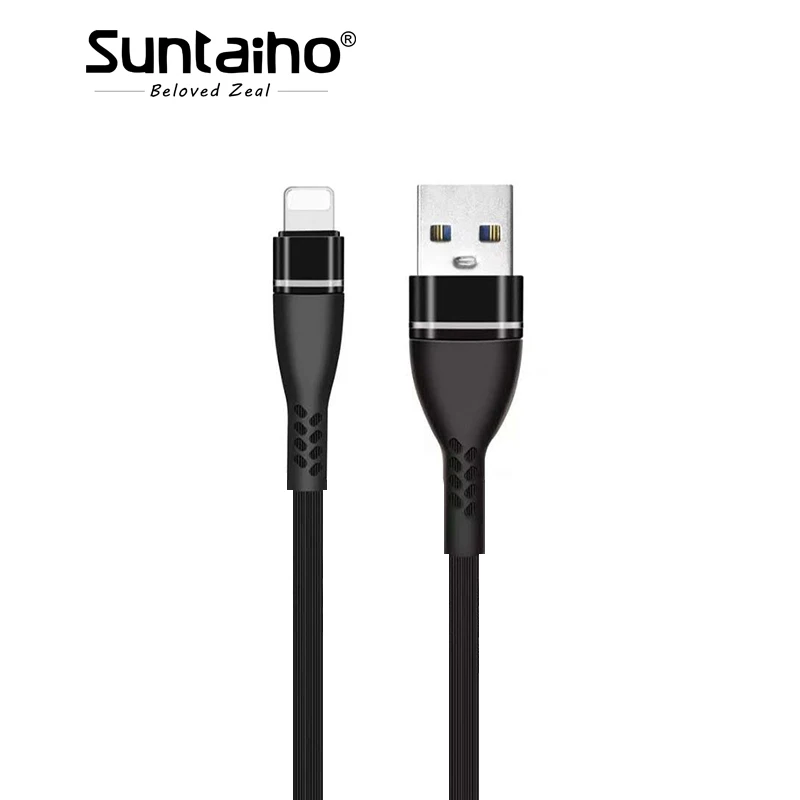 Suntaiho USB кабель для iphone зарядное устройство для iphone X XS Max Синхронизация данных для iphone 6s 7 8 plus для освещения быстрый заряд кабеля провода