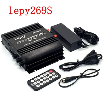 

50Pcs/Lot Bluetooth Lepy 269S 4 Channel Amplifier Car Home + 5A Power Adapter