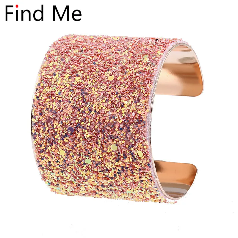 Женский Винтажный Браслет манжета Find Me модный браслет золотистого цвета с