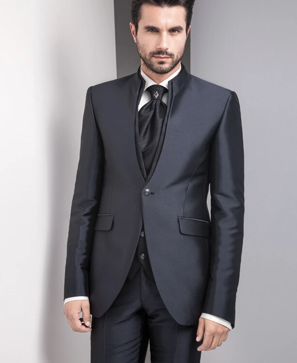black pant 3 piece coat Coat Design Satin Fit Slim 2017 Italian Pant Black Latest black pant 3 piece coat Coat Design Satin Fit Slim 2017 Italian Pant Black Latest