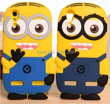 Silicone souple Case pour Lenovo A6010 Plus Despicable Me Minions Modèles Silicone Couverture pour Lenovo A 6010 Plus