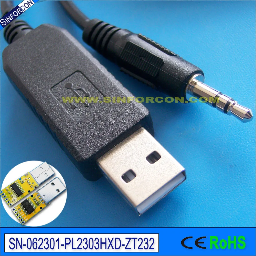 

android host usb rs232 serial cable with 3.5mm audio jack for galileo gen1 board console cable