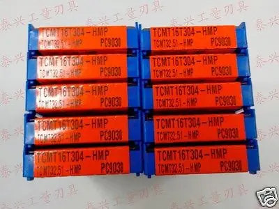 

DHL/EMS 5 LOTS 1PC New Korloy TCMT16T304-HMP NC3020 TCMT32.51-HMP CNC Carbide Inserts 10PCS/Box-A2