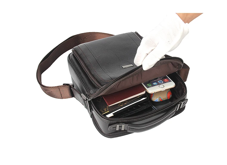 genuine leather men bag
