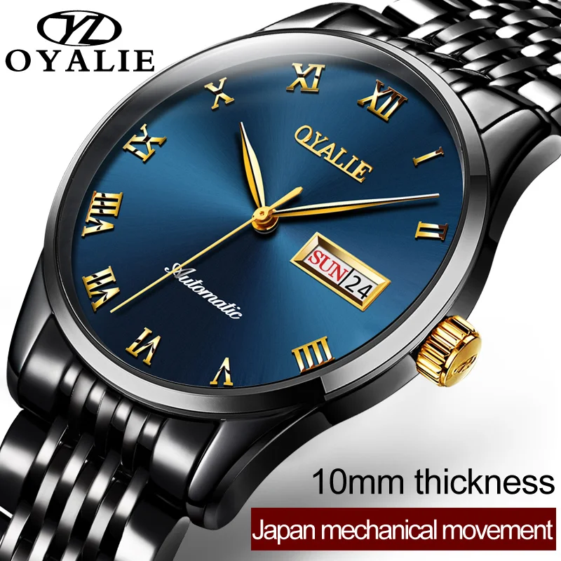 Часы мужские механические с турбийоном из нержавеющей стали|wristwatch brand|wristwatch stainless