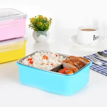 Корейский Японский стиль дети Bento Ланч-бокс из нержавеющей стали портативный контейнер для хранения суши еды школьник Китай приготовление еды