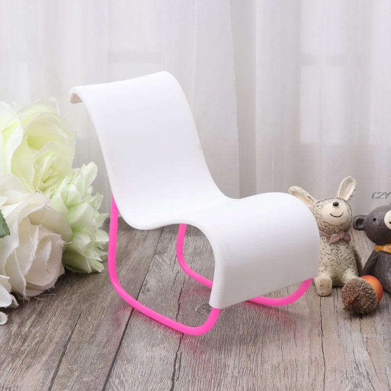 

Rocking Beach Chair Furniture Lounge Doll Accessories Girl Toy Doll house Beach Chair Toy