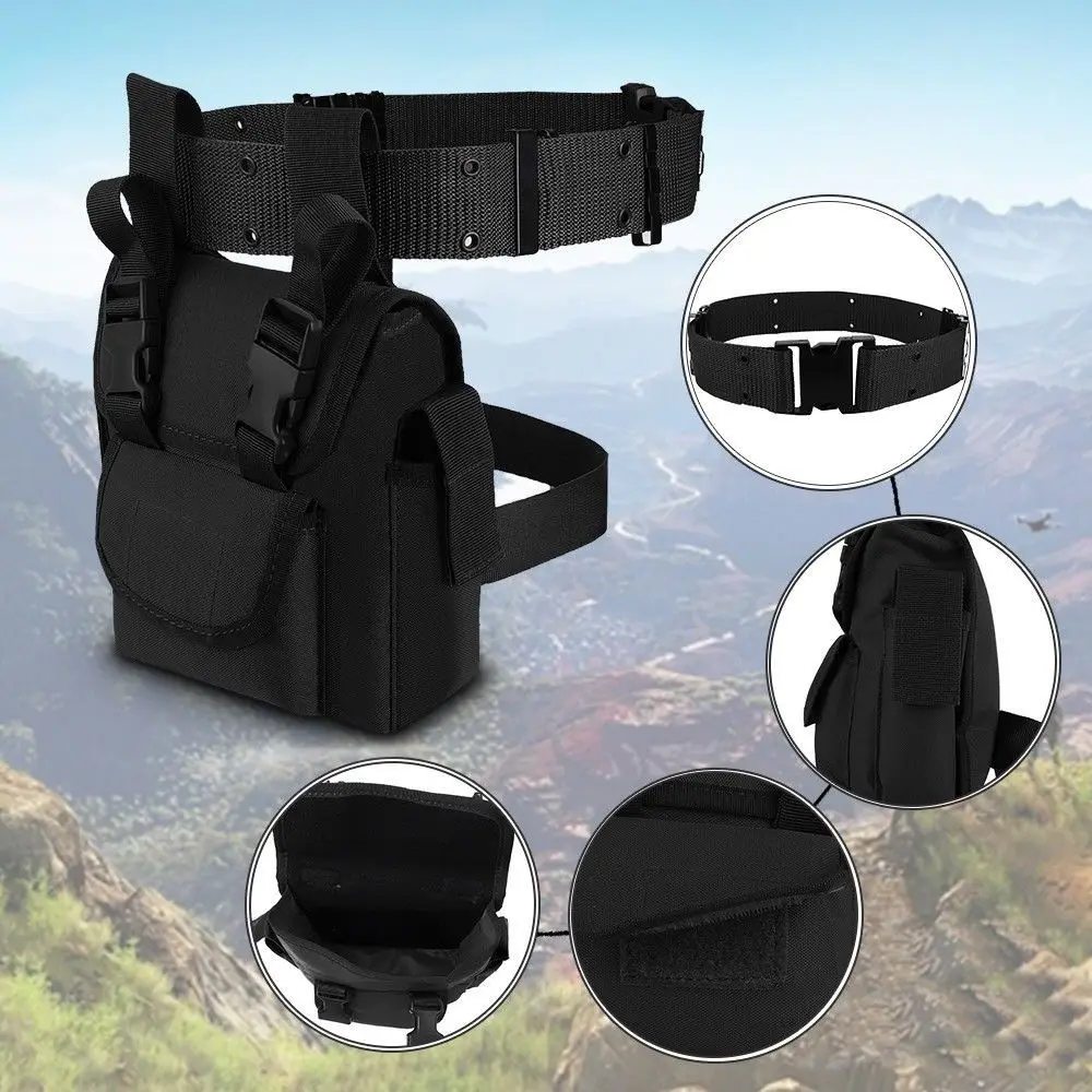NEW Men Nylon Waist Pack Leg Bag Waterproof Motorcycle Fanny Pack Drop Belt Pouch Fanny Pack Waist Belt Bag Multi-purpose Pouch NEW Men Nylon Waist Pack Leg Bag Waterproof Motorcycle Fanny Pack Drop Belt Pouch Fanny Pack Waist Belt Bag Multi-purpose Pouch