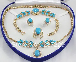

Wholesale price Bridal jewelry -plated necklace earring ring bracelet