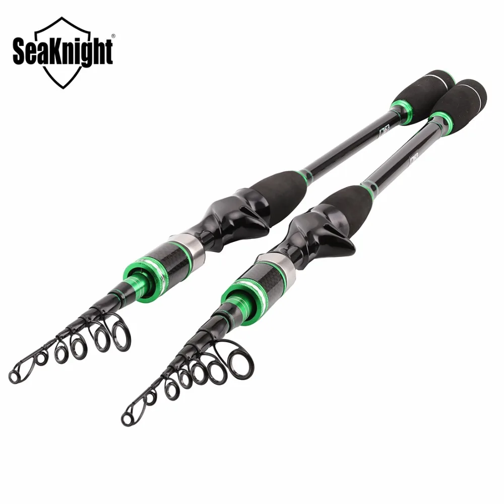 SeaKnight BASHER 2.1M 2.4M удочка телескопическая 6 Sections / 7 Sections Casting удилище 7-28g Lure Weight Против царапин покрасить рыбаловные снасти рыболовные снасти удочки для рыбалки