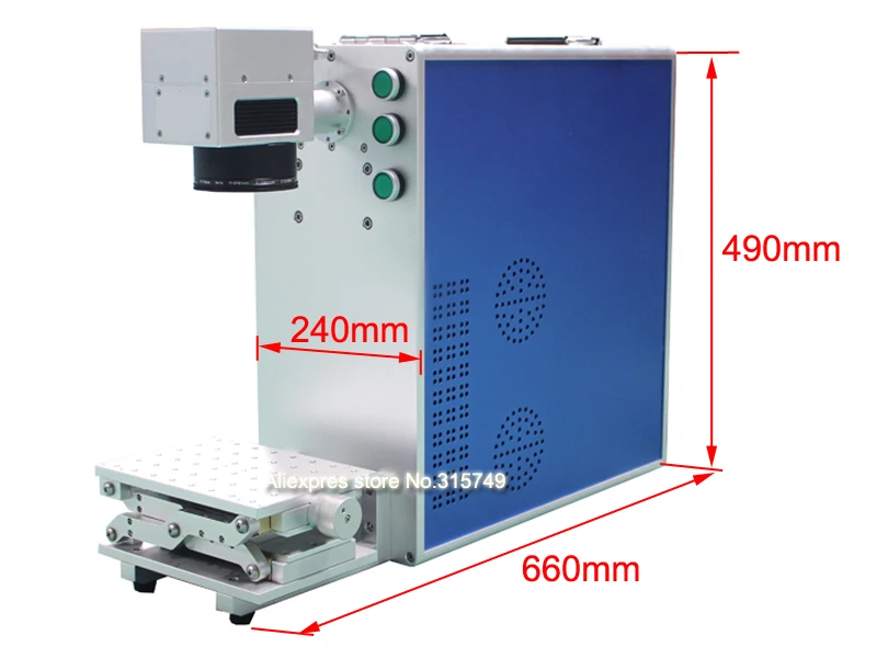 20W fiber marking laser machine