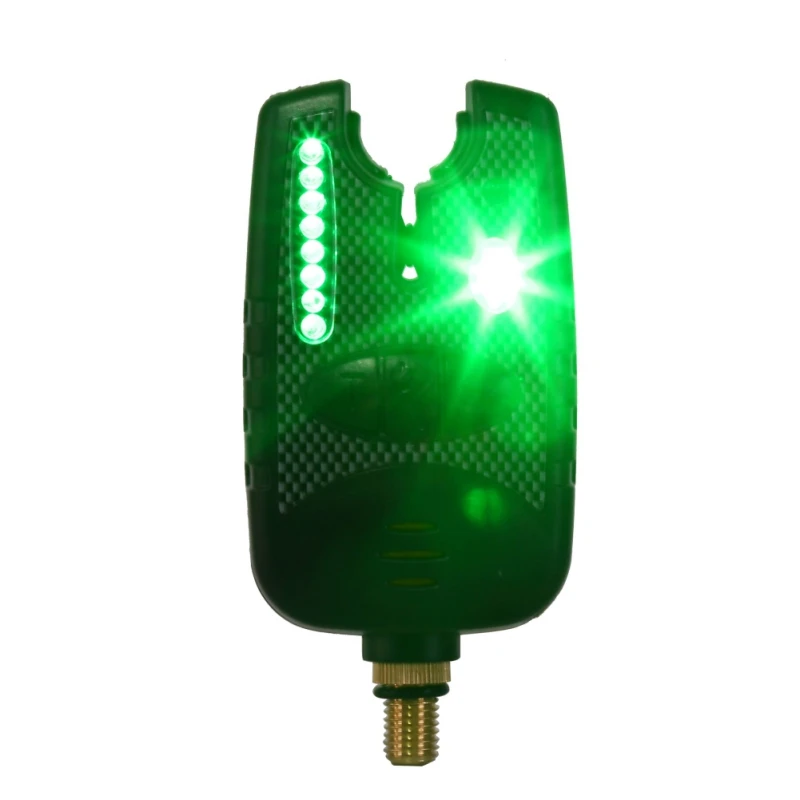

8 LED Fishing Bite Alarm Water Resistant Adjustable Tone Volume Sensitivity Sound Alert for Fishing
