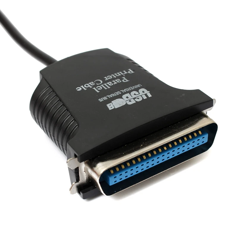 Горячая продажа 80 см USB к параллельному IEEE 1284 36 Pin 12 Мбит/с адаптер кабеля принтера