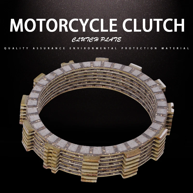 

1Set 10Pcs Clutch Disc Friction Plates Motorcycle Engine Clutch Plates For KAWASAKI ZX900 ZX-9R ZX1000 ZR1000 ZX-10R ZX10R ZX9R
