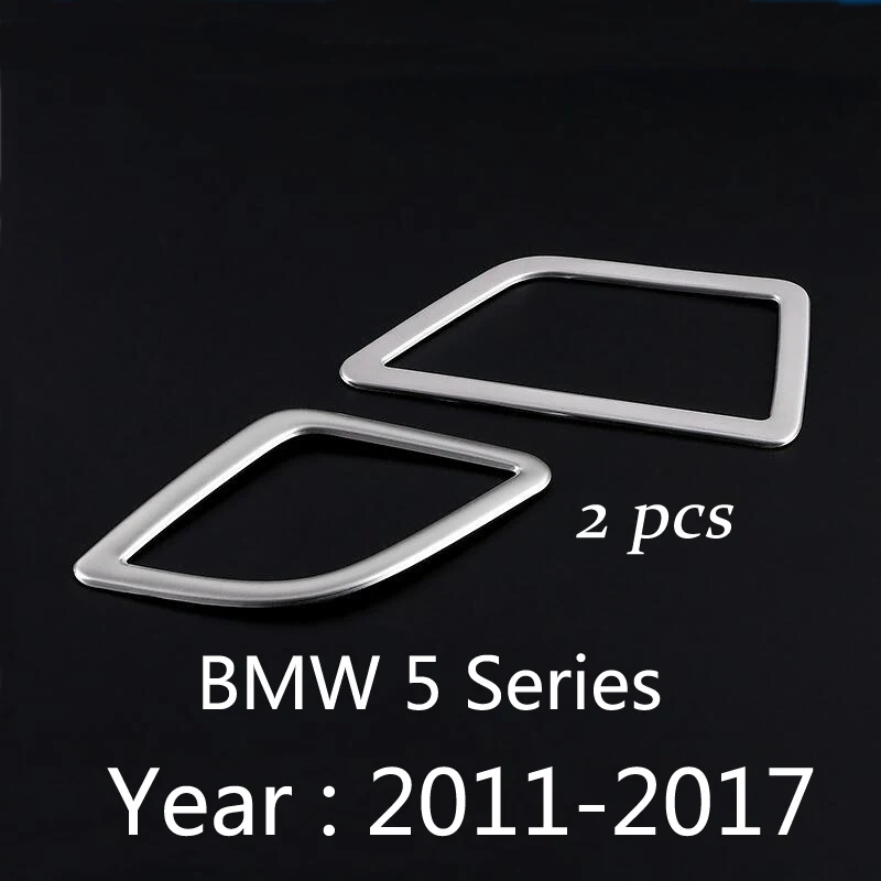 2 предмета в комплекте, для BMW F20 F30 F32 F34 F10 F01 E70 E71 F15 F16 стайлинга автомобилей Кондиционер для приборной панели Outlet кадр вентиляционное отверстие декоративная накладка - Название цвета: F10