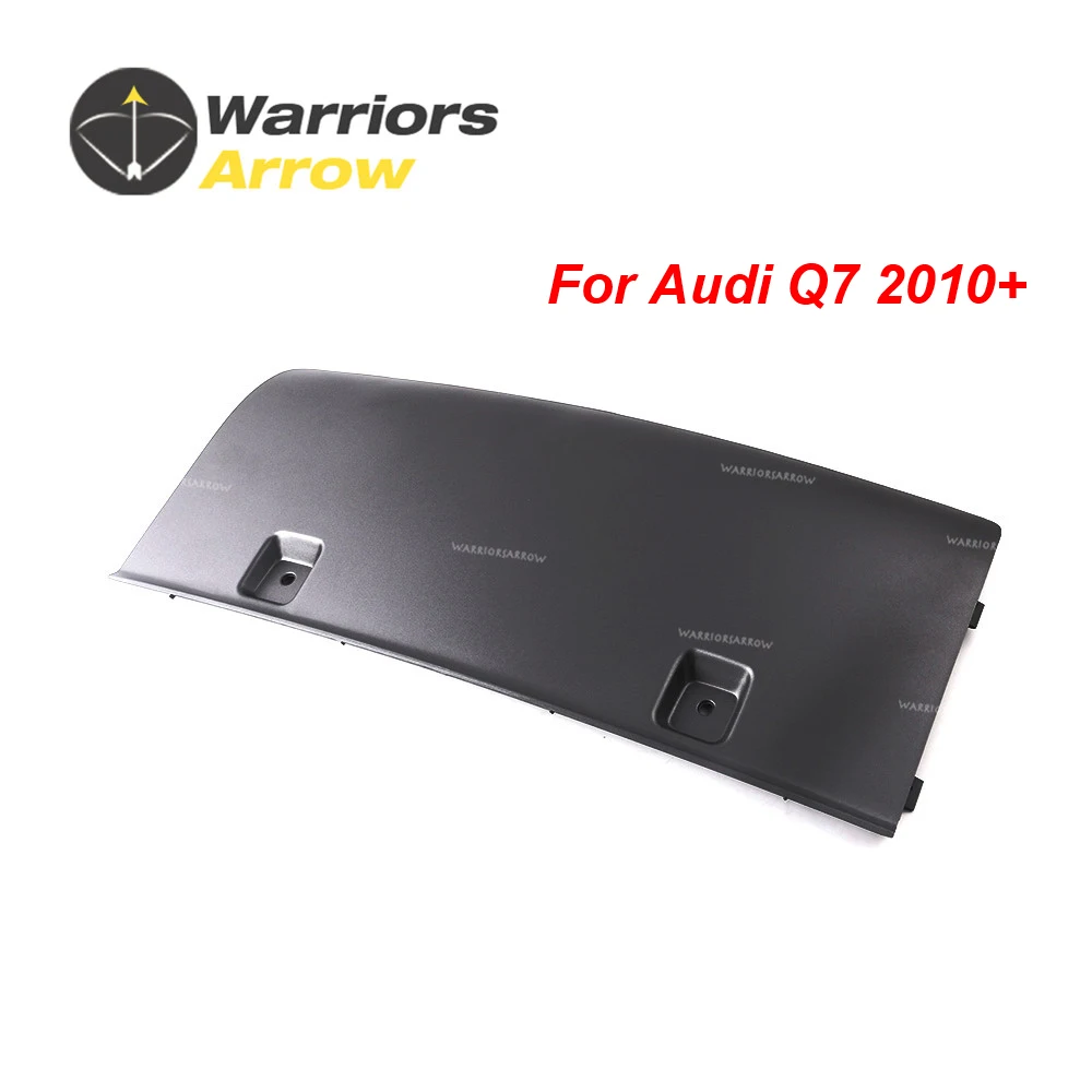 

4L0807819M 1RR For Audi Q7 2010 2011 2012 2013 2014 2015 2016+ Rear Bumper Towbar Cover Platinum Gray End Cap