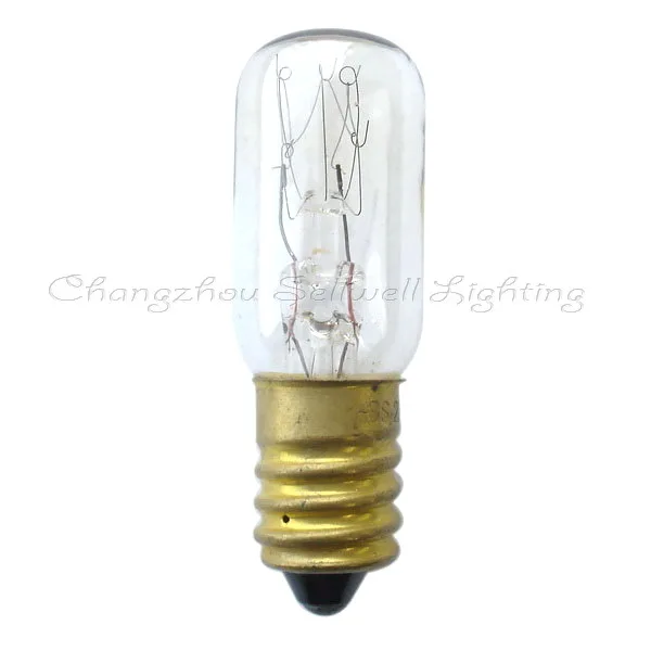 Miniature light 220v 7w e14 t18x53 A250 NEW 10pcs